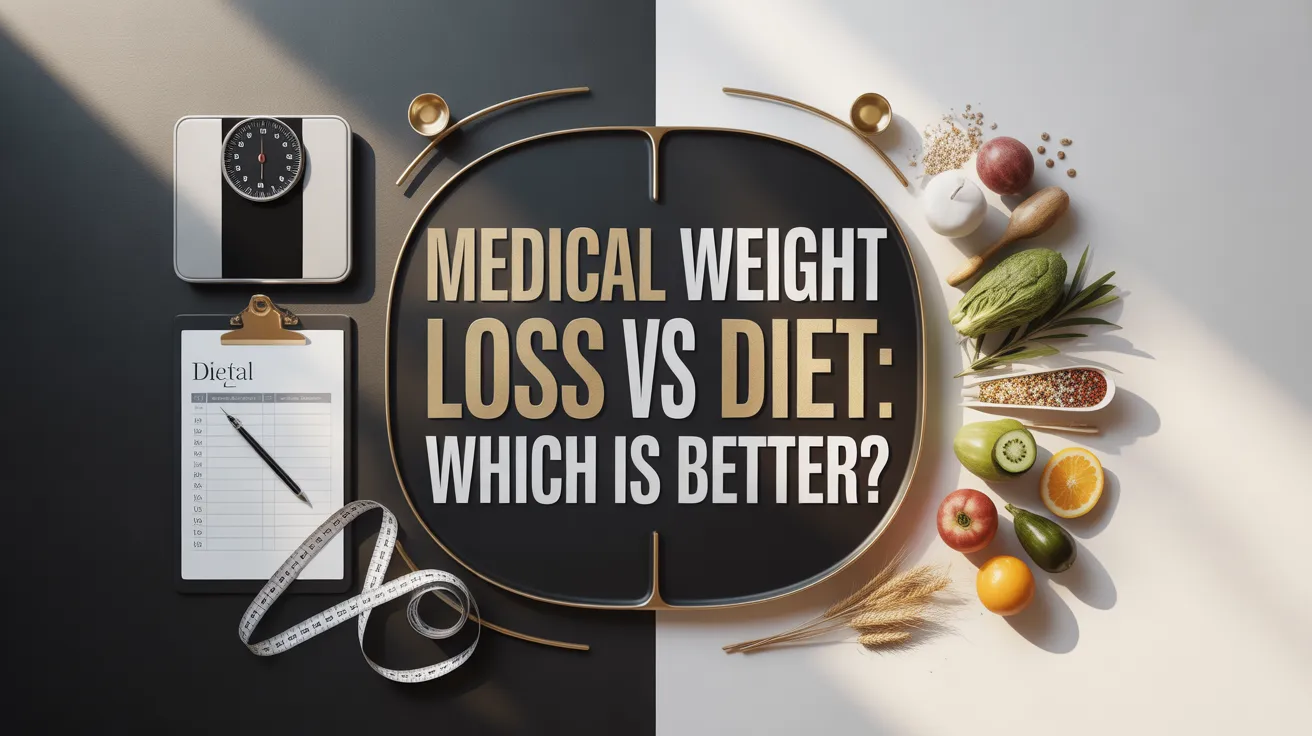 Medical Weight Loss vs Diet Detailed Explanation to decide easily which is better