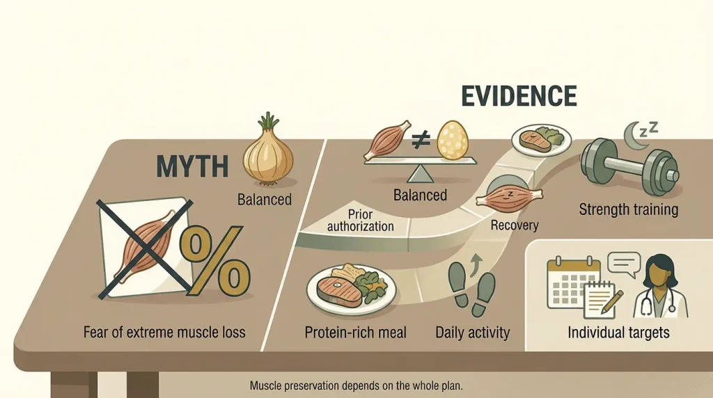 glp-1 muscle loss myths