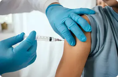 Vaccinations and HIV