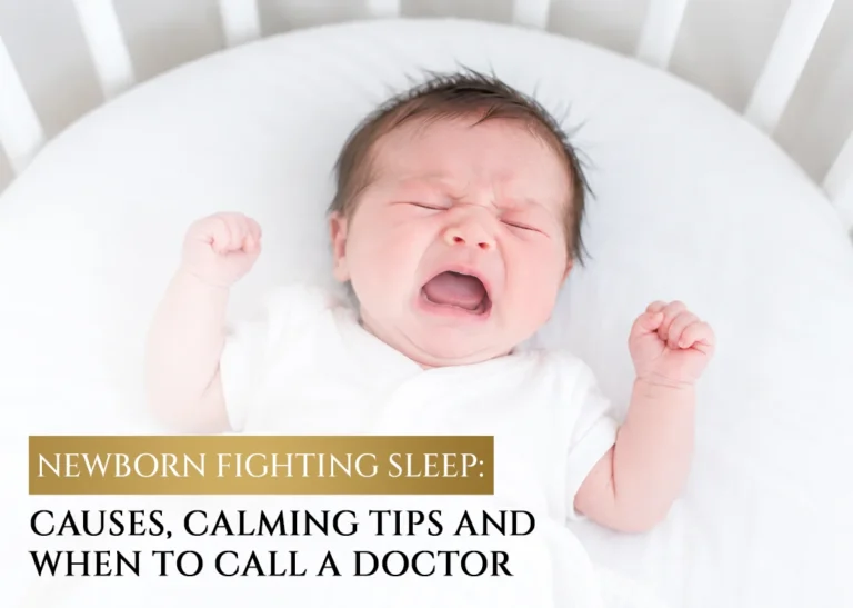 Newborn fighting sleep calming tips and causes